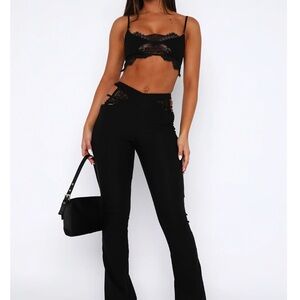 If I Were You Pants White Fox Boutique.